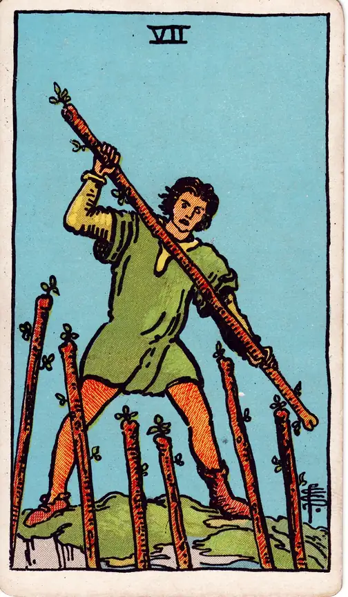Seven of Wands