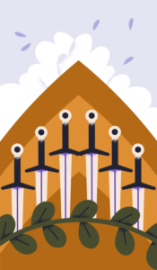Six of Swords Tarot Card