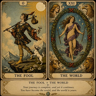 TarotCards.io | The Fool Tarot Card Meaning: A New Adventure, or Danger In Disguise?