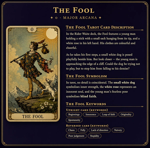 The Fool Tarot Card 
