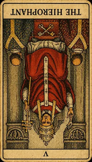 Der Hohepriester (umgekehrt)