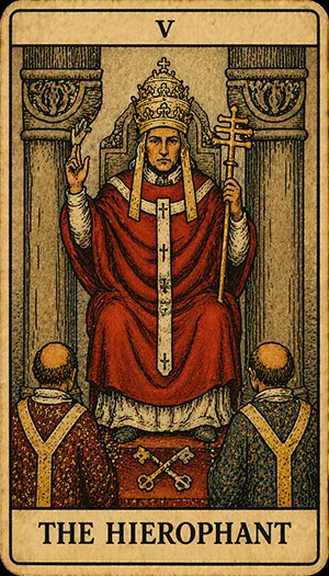 Der Hohepriester (gerade)