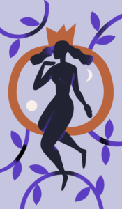 Die Hohepriesterin Tarotkarte