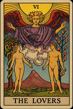 The Lovers Tarot Card