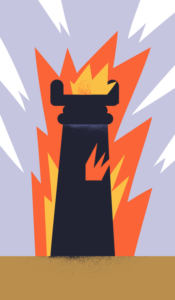 Die Tarotkarte Turm