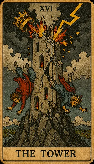 Der Turm – aufrecht