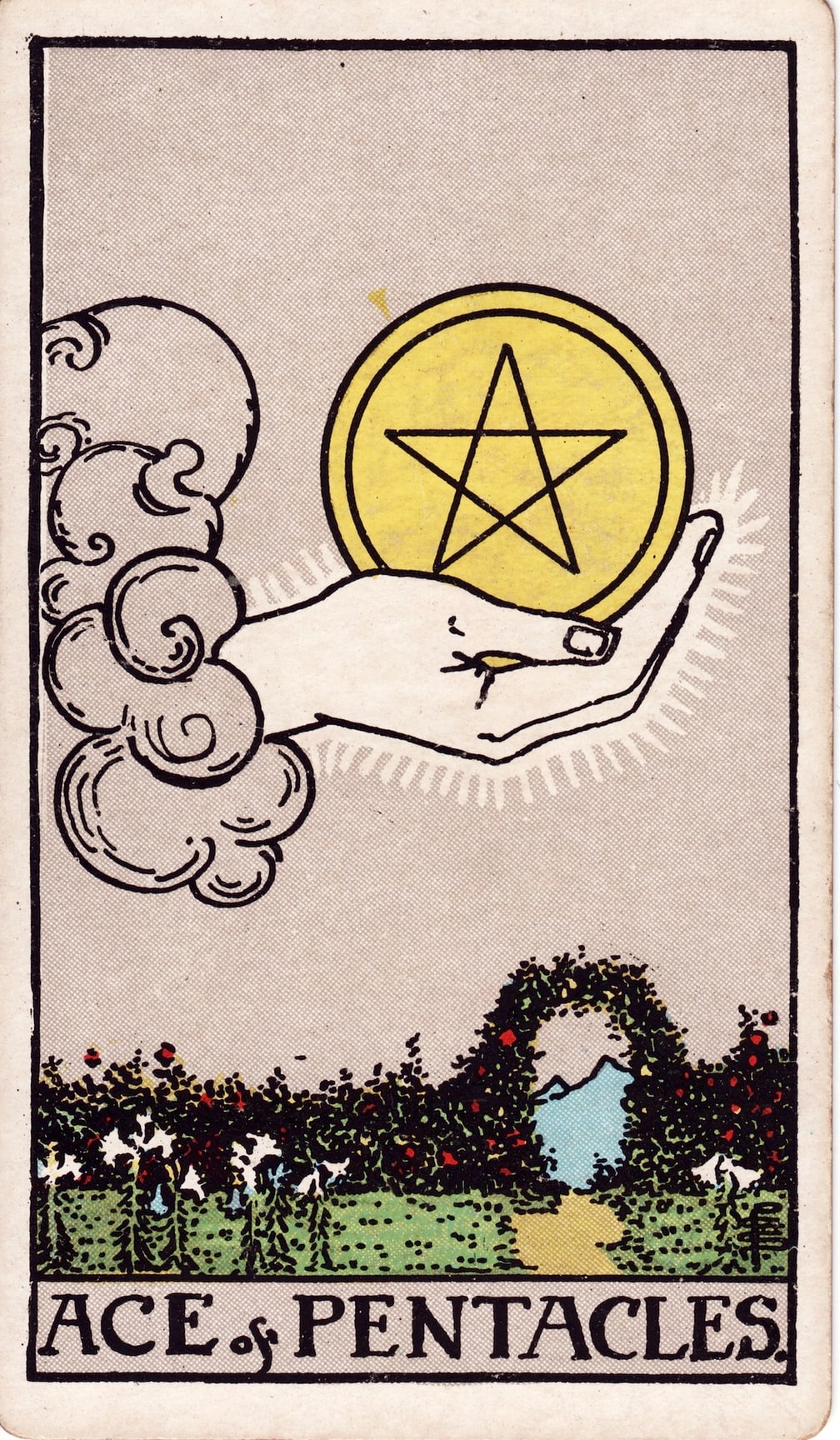 The Ace of Pentacles Tarot Card Meaning: The Card of Divine Opportunity