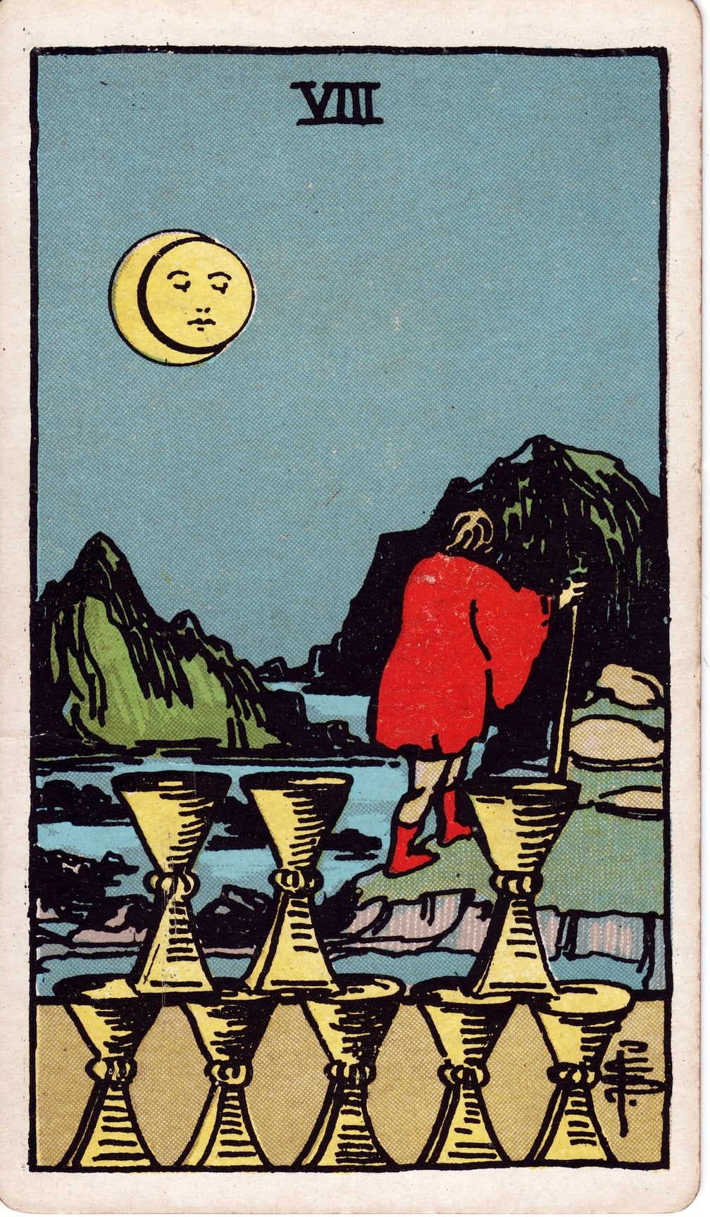 Eight of Cups Tarot Card Meaning: Walking Away & Finding Clarity