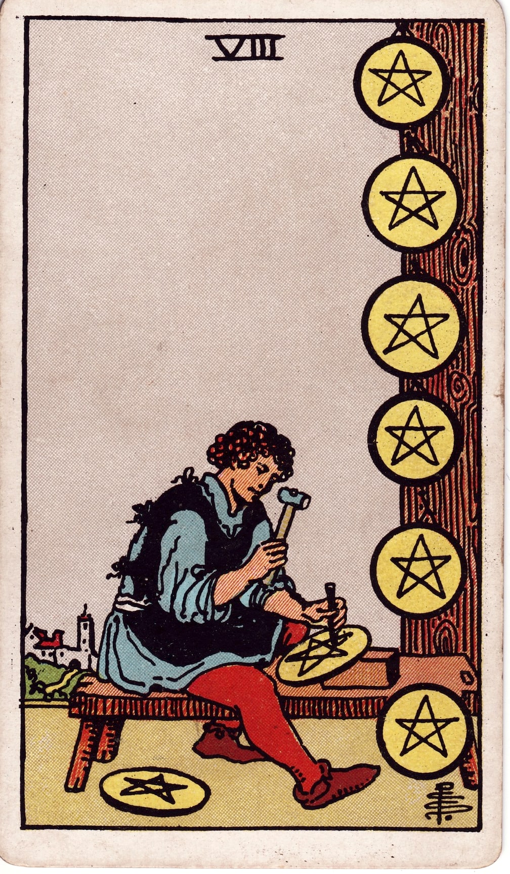The Eight of Pentacles Tarot Card Meaning: The Card of Excellence