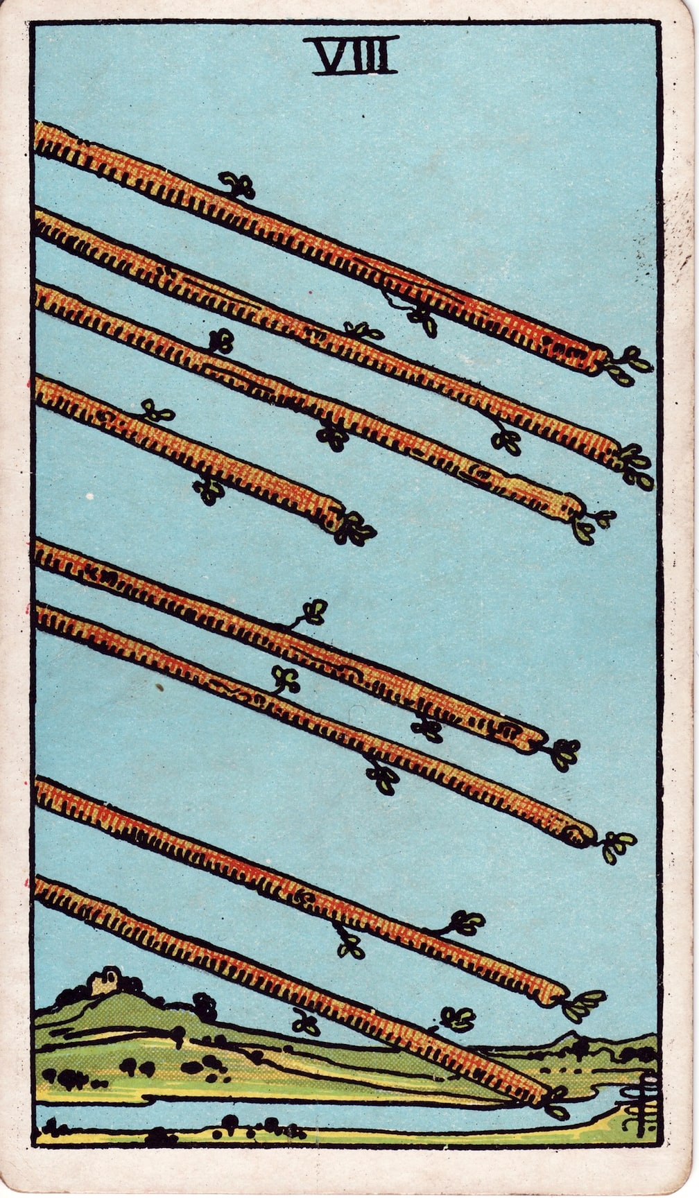 Eight of Wands Tarot Card Meaning: Speed, Progress, and Momentum