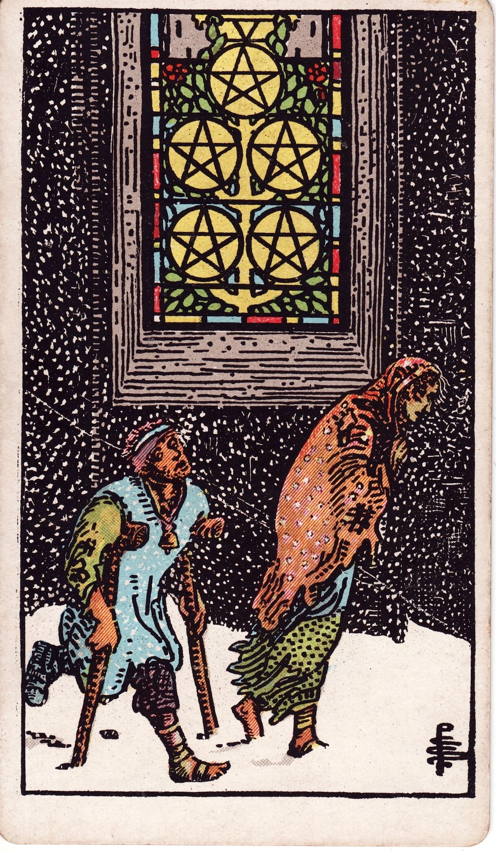 The Five of Pentacles Tarot Card Meaning: The Card of Resilience in Hardship
