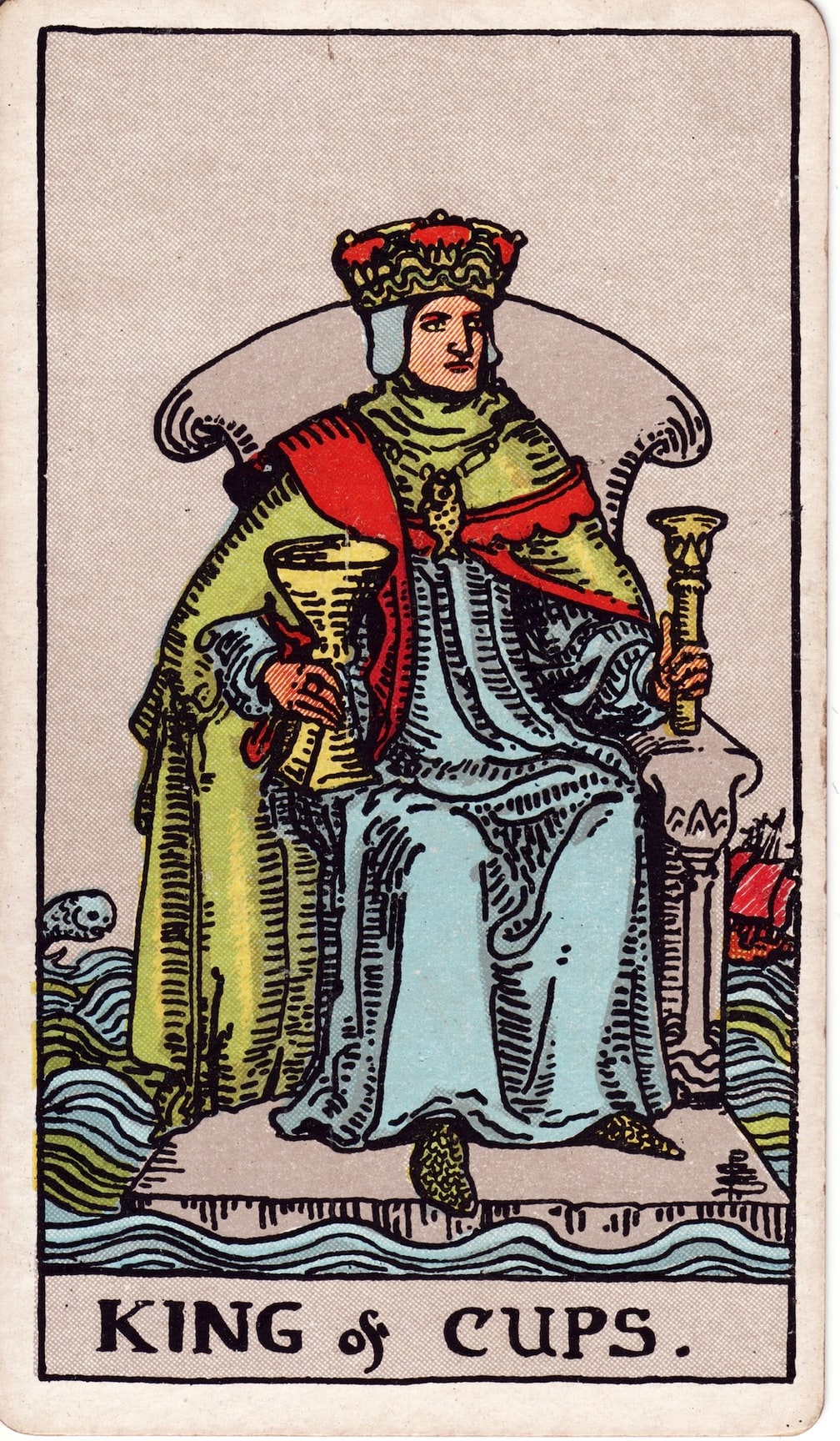 King of Cups Tarot Meaning: Wisdom, Balance & Emotional Strength