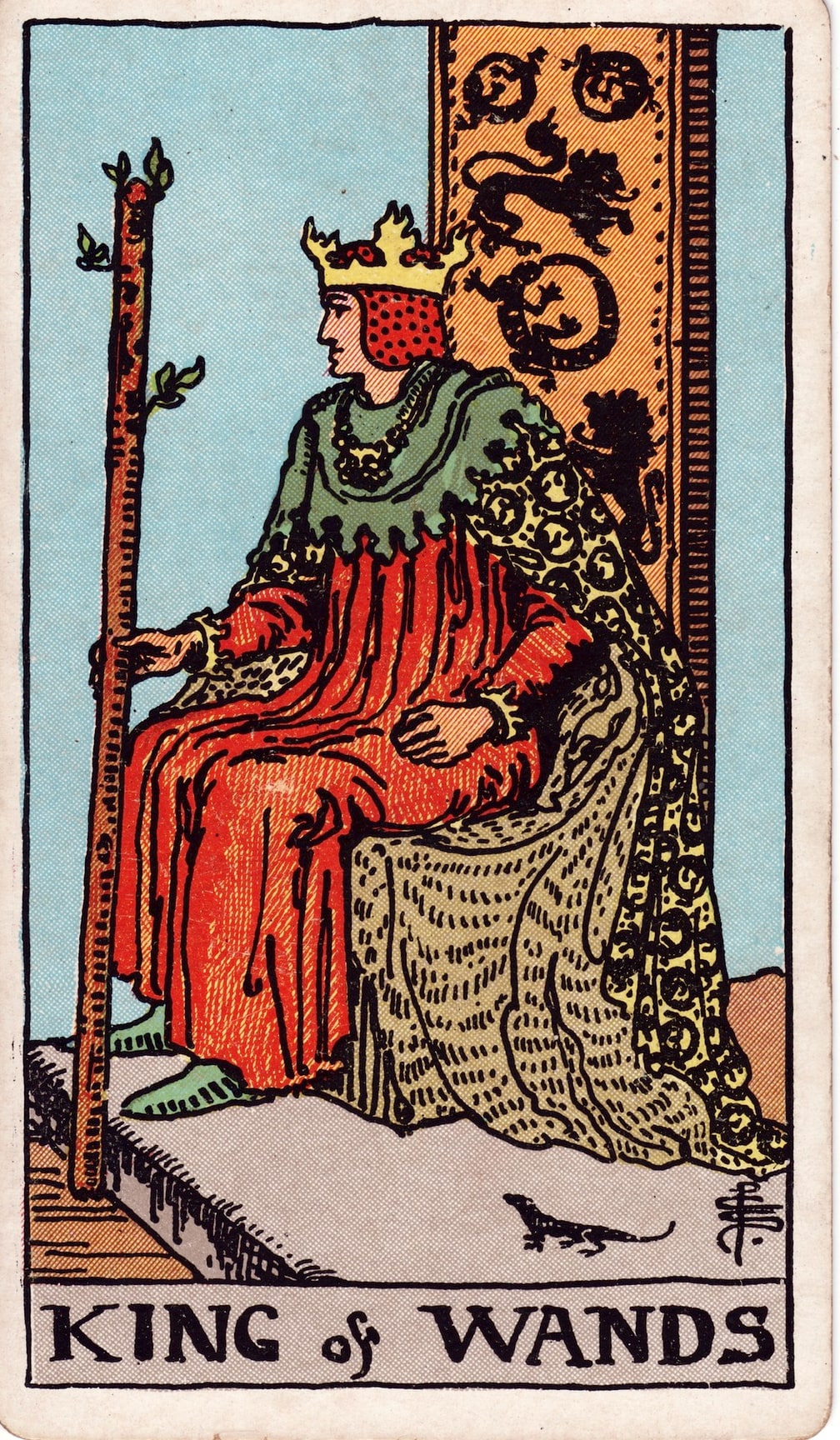 King of Wands Tarot Card Meaning: Leadership, Vision, and Ambition
