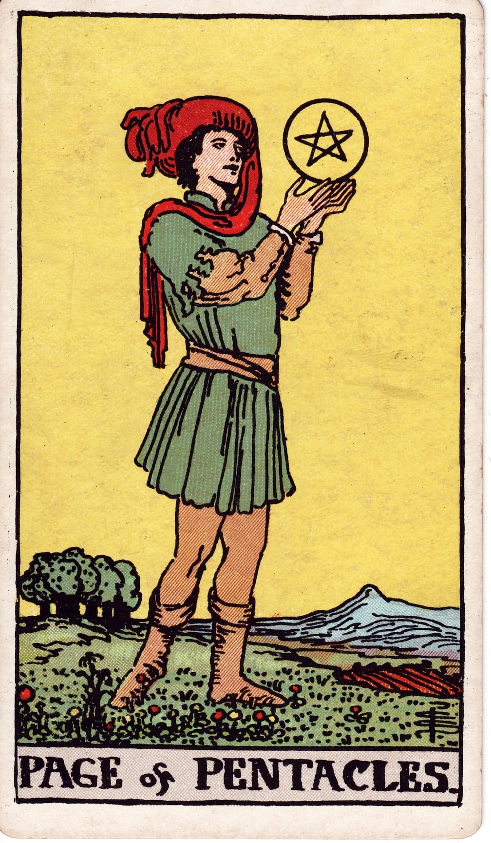 The Page of Pentacles Tarot Card Meaning: The Card of Fresh Ideas and Learning