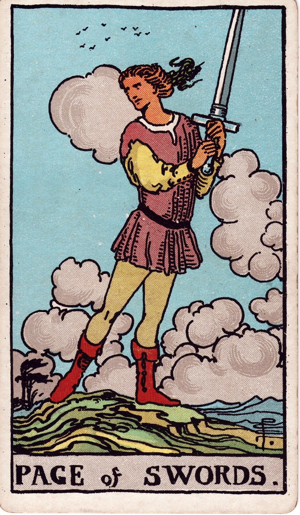 The Page of Swords Tarot Card Meaning: The Card of Curiosity