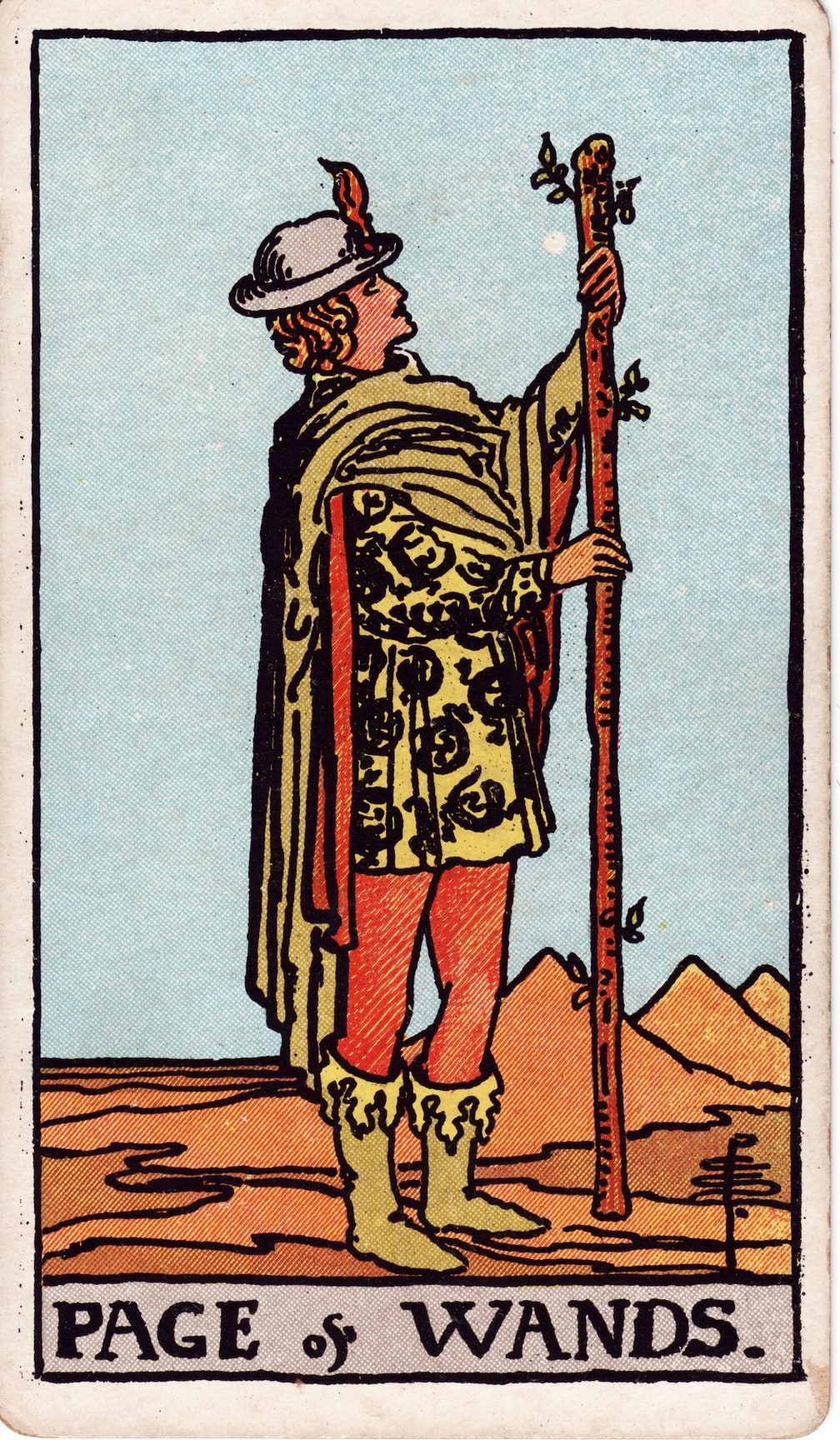 Page of Wands Tarot Card Meaning: Exploration, Curiosity, and New Beginnings