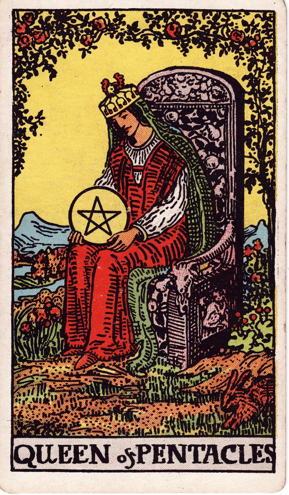 The Queen of Pentacles Tarot Card Meaning: The Card of Prosperous Nurturing