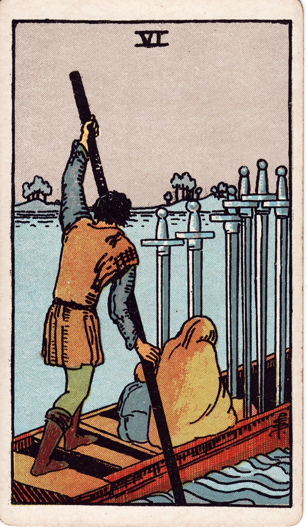 Six of Swords Tarot Card Meaning: Moving Forward, Healing & New Beginnings