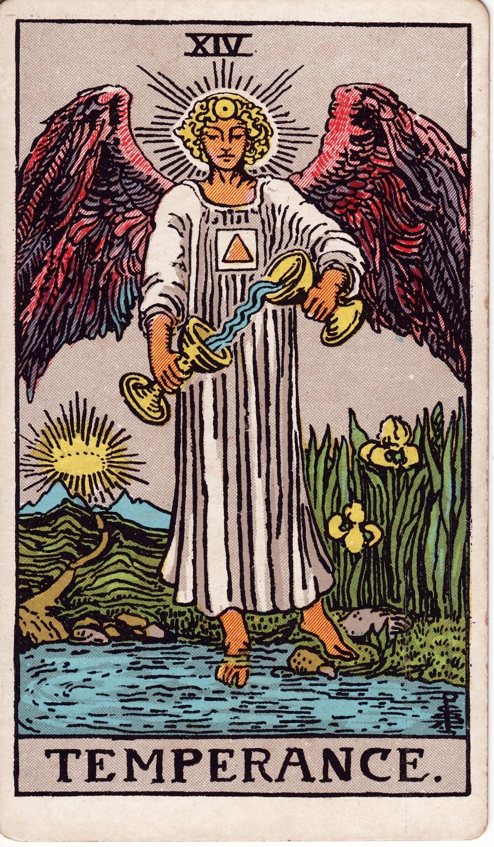 The Temperance Tarot Card Meaning: The Importance of Moderate Approach