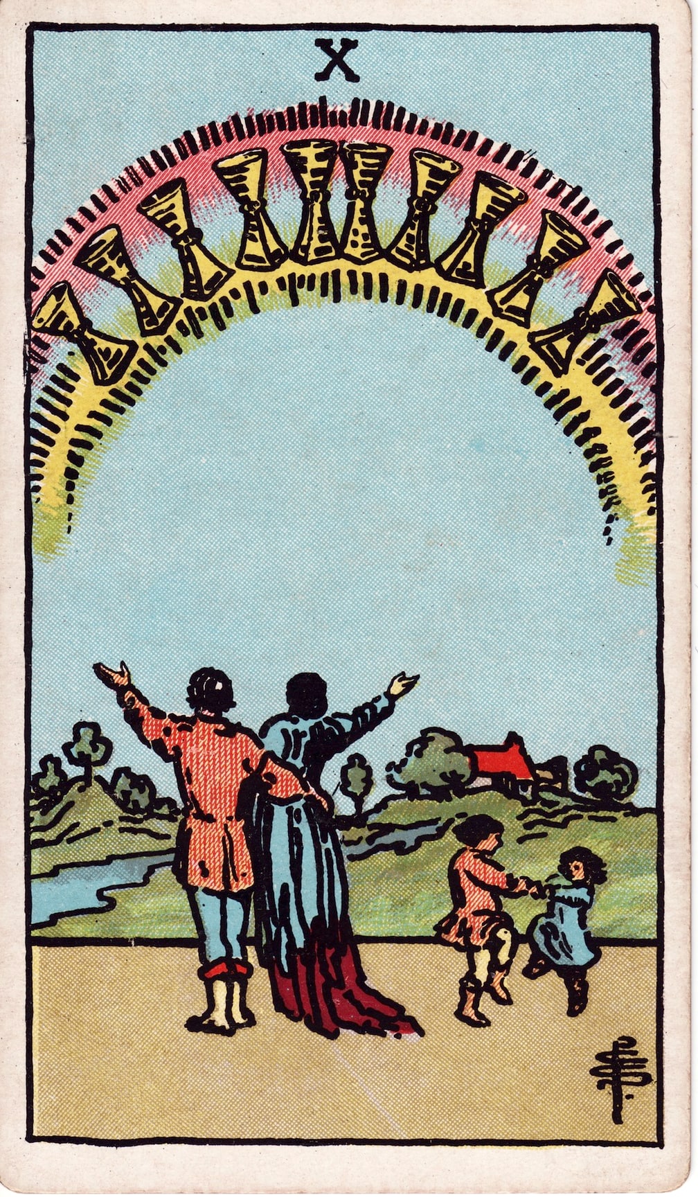 Ten of Cups Tarot Card Meaning: Love, Harmony & Emotional Fulfillment