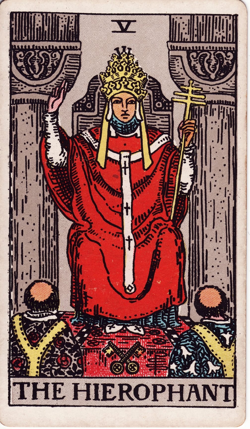 The Hierophant Tarot Card Meaning: A Card of Comfort Zone and Traditional Values