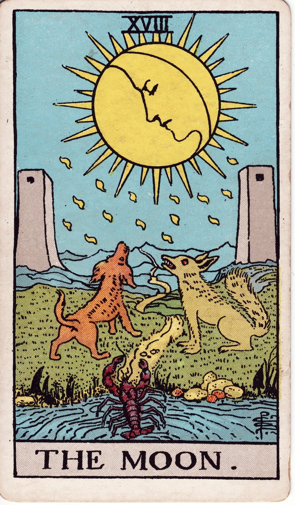 The Moon Tarot Card Meaning – The Card of Your Subconscious Mind