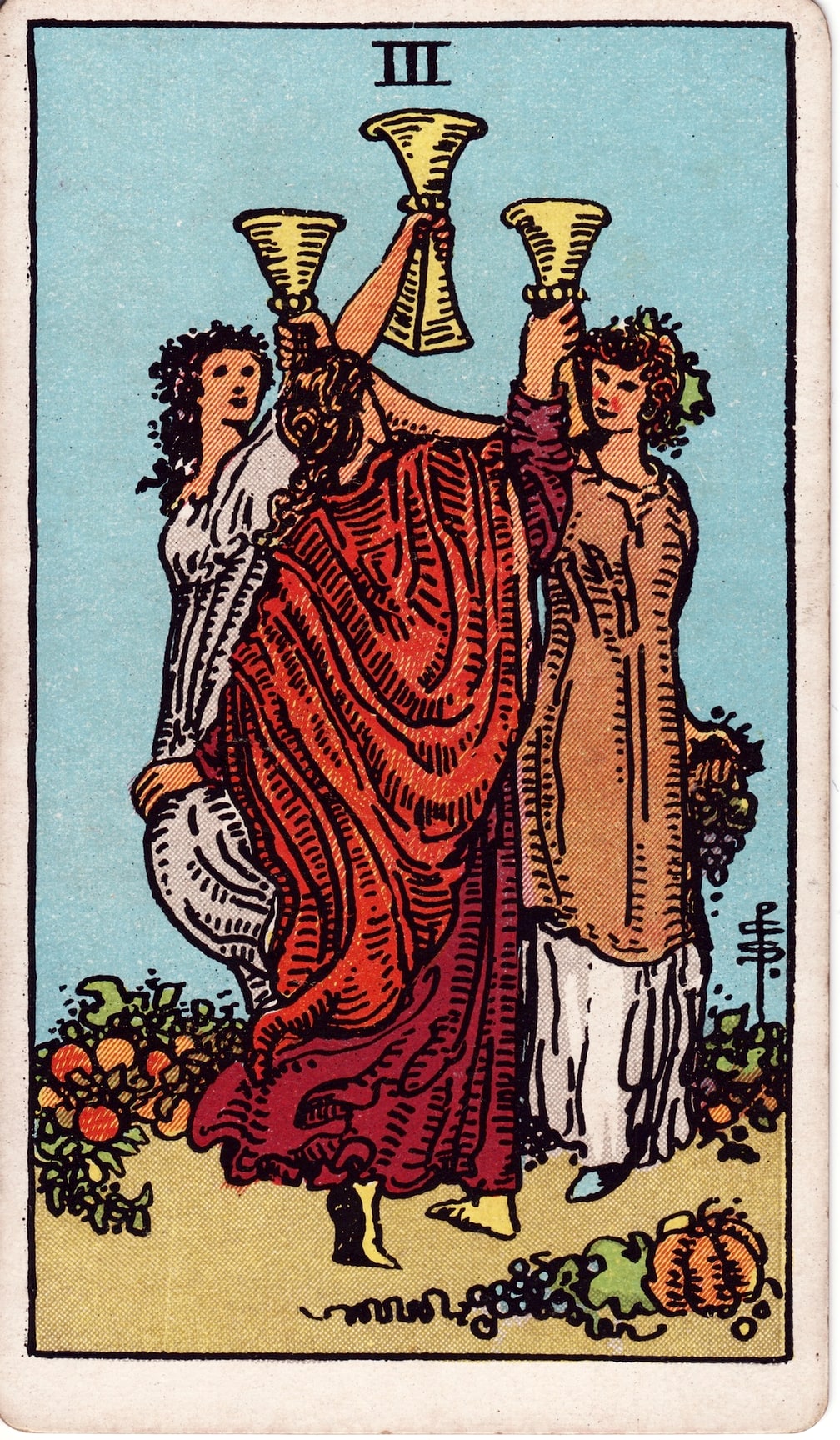 Three of Cups Tarot Card Meaning: A Sign of Joy, Friendship & Celebration