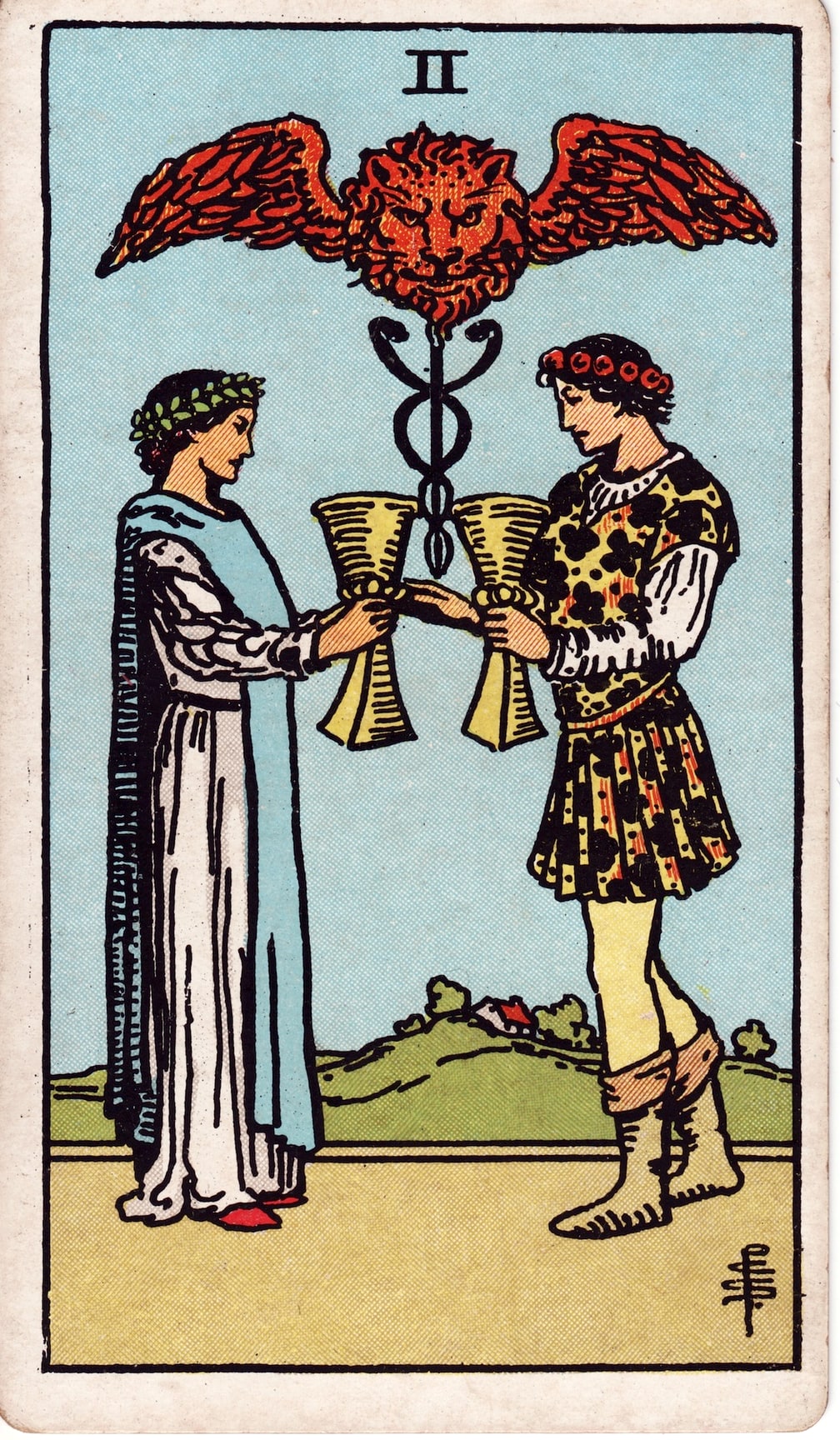 Two of Cups Tarot Card Meaning: Love, Unity & Deep Connections