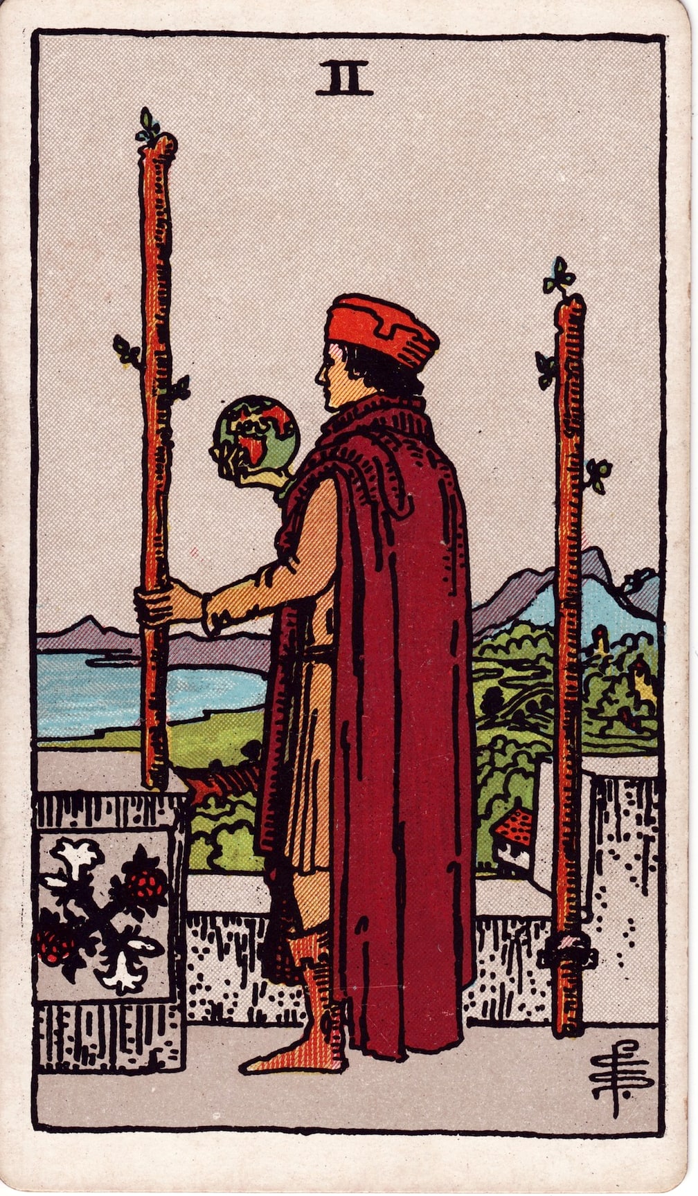 Two of Wands Tarot Card Meaning: Planning, Decisions, and Future Visions