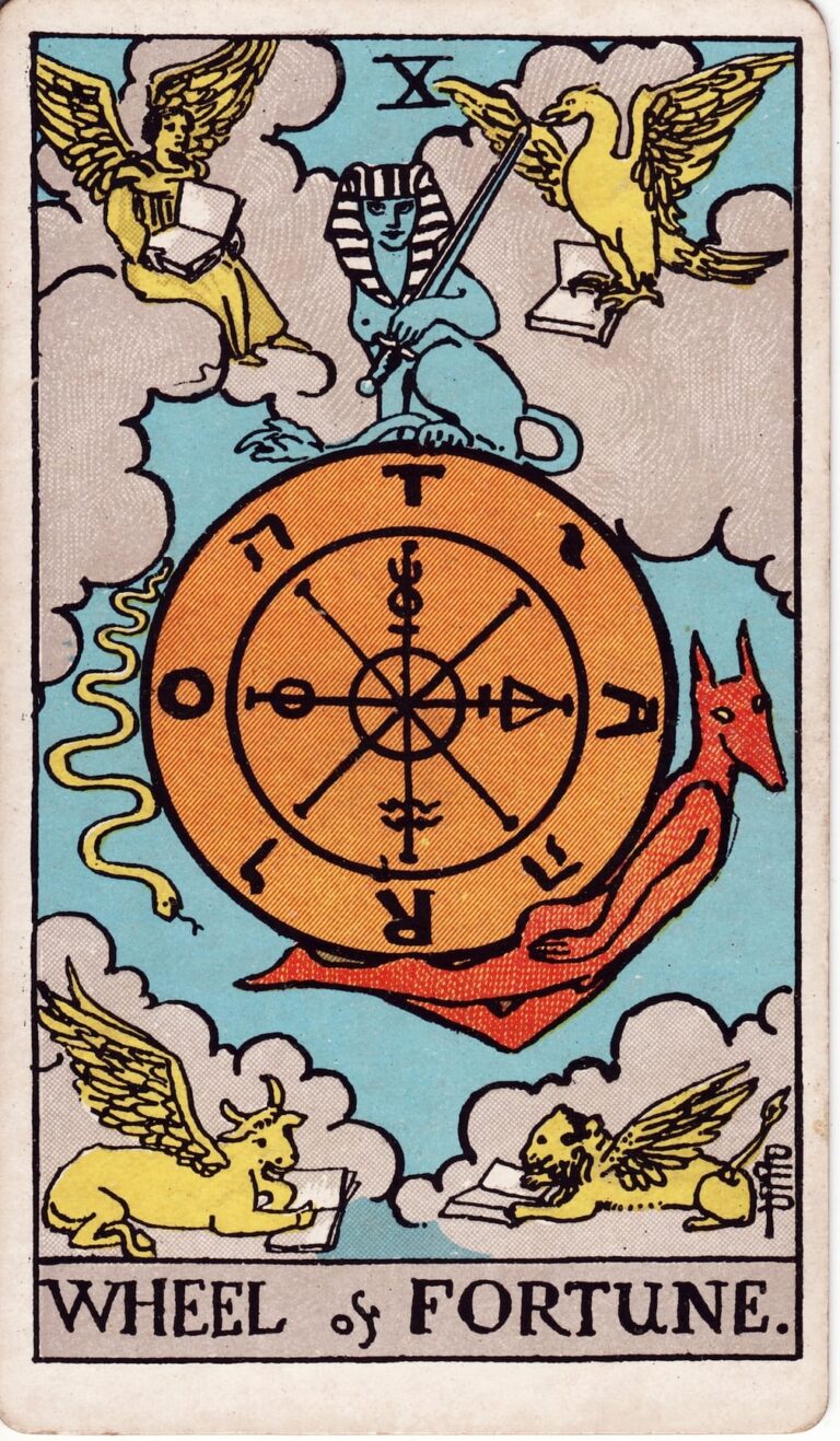 Wheel of Fortune tarot card