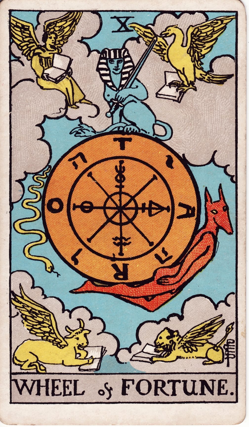 The Wheel of Fortune Tarot Card Meaning: Embrace The Ups and Downs of Life